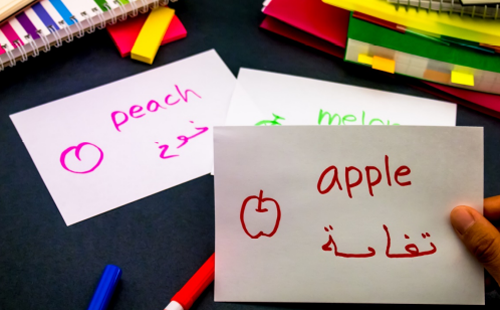 how to memorize Arabic vocabulary